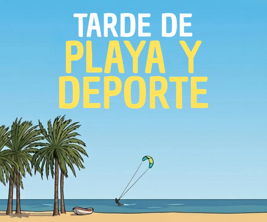 Tarde de Playa y Deporte. Almería, 30 de julio de 2026